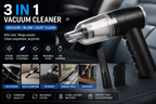 3-in-1 Portable Mini Vacuum Cleaner